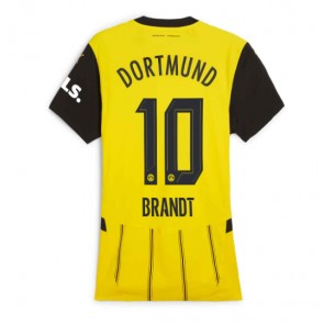 Borussia Dortmund Julian Brandt #10 Dámské Domácí Dres 2024-25 Krátký Rukáv